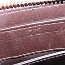 CELINE C Sulky Shoulder Bag Canvas Brown Gold Auth 145471-10