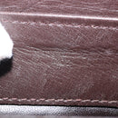 CELINE C Sulky Shoulder Bag Canvas Brown Gold Auth 145471-22