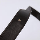 CELINE C Sulky Shoulder Bag Canvas Brown Gold Auth 145471-8