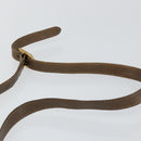 GUCCI GG Supreme Web Sherry Line Shoulder Bag PVC Leather Beige Red Auth 145477-14