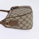 GUCCI GG Supreme Web Sherry Line Shoulder Bag PVC Beige 56 02 032 Auth 145478-3
