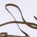 GUCCI GG Supreme Web Sherry Line Shoulder Bag PVC Beige 56 02 032 Auth 145478-8