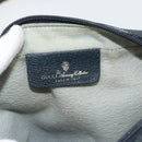 GUCCI GG Supreme Sherry Line Shoulder Bag PVC Navy Gold 98 02 087 Auth 145482-19