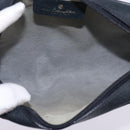 GUCCI GG Supreme Sherry Line Shoulder Bag PVC Navy Gold 98 02 087 Auth 145482-10