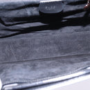 GUCCI Hand Bag Leather 2way Black 001 2058 1853 6 Auth 145484-11
