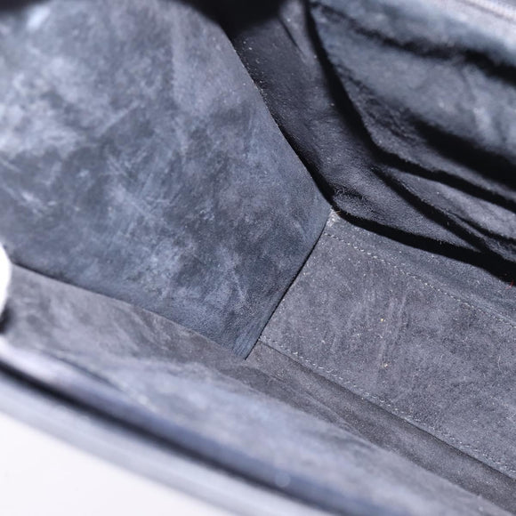 GUCCI Hand Bag Leather 2way Black 001 2058 1853 6 Auth 145484