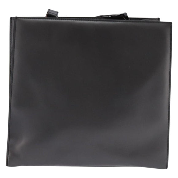 GUCCI Hand Bag Leather 2way Black 001 2058 1853 6 Auth 145484