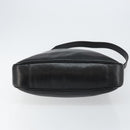 GUCCI Bamboo Hand Bag Leather 2way Black Gold 001 2058 1577 0 Auth 145485-5