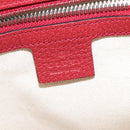 GUCCI Shoulder Bag Canvas Red Gold yellow 626422 Auth 145487-17