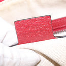 GUCCI Shoulder Bag Canvas Red Gold yellow 626422 Auth 145487-12