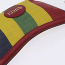 GUCCI Shoulder Bag Canvas Red Gold yellow 626422 Auth 145487-6