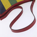 GUCCI Shoulder Bag Canvas Red Gold yellow 626422 Auth 145487-7