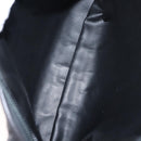 BALLY Chain Shoulder Bag Leather Black Auth 145489-12