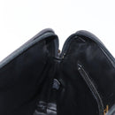 BALLY Chain Shoulder Bag Leather Black Auth 145489-19