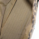 FENDI Zucca Canvas Mamma Baguette Tote Bag Black Silver Brown Auth 145493-11