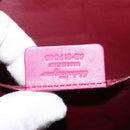 Salvatore Ferragamo Gancini Sofia Hand Bag Leather 2way Pink Gold Auth 145497-23