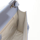 Salvatore Ferragamo Gancini Shoulder Bag Leather Purple Gold Auth 145499V-25