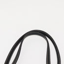 Salvatore Ferragamo Gancini Shoulder Bag Leather Black Gold Auth 145502-14