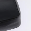 Salvatore Ferragamo Gancini Shoulder Bag Leather Black Gold Auth 145503-13