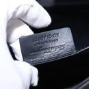 Salvatore Ferragamo Gancini Shoulder Bag Leather Black Gold Auth 145503-23