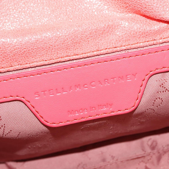 Stella MacCartney Falabella Chain Shoulder Bag Suede Orange 364519 Auth 145510