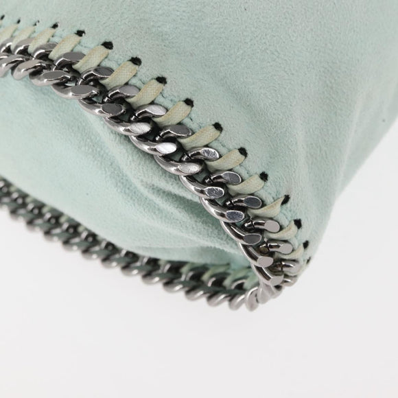 Stella MacCartney Falabella Chain Shoulder Bag Suede Pink 371223 Auth 145511