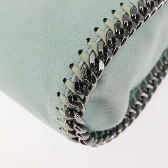 Stella MacCartney Falabella Chain Shoulder Bag Suede Pink 371223 Auth 145511