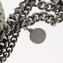 Stella MacCartney Falabella Chain Shoulder Bag Suede Pink 371223 Auth 145511-10