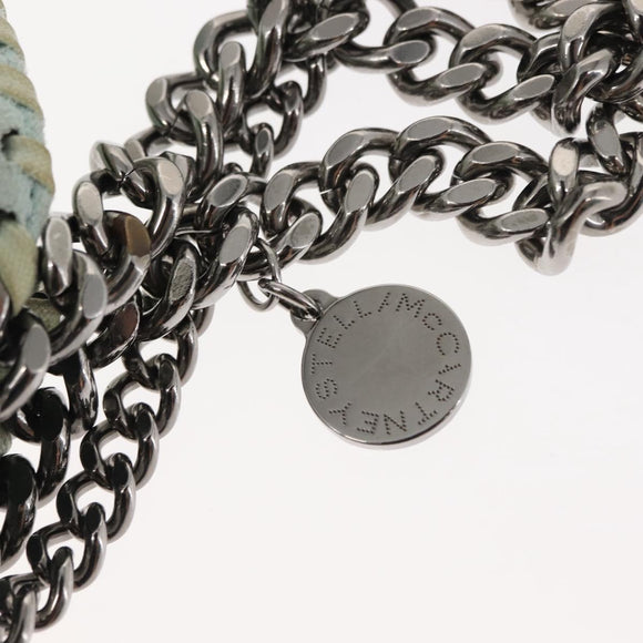 Stella MacCartney Falabella Chain Shoulder Bag Suede Pink 371223 Auth 145511