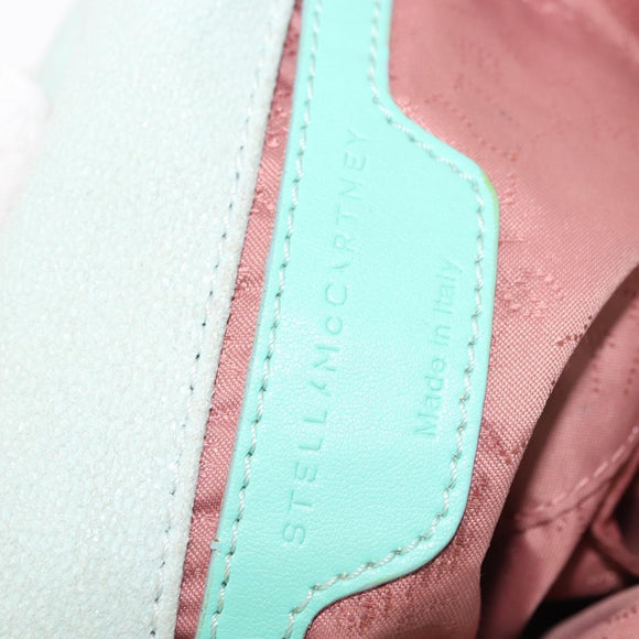 Stella MacCartney Falabella Chain Shoulder Bag Suede Pink 371223 Auth 145511
