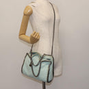 Stella MacCartney Falabella Chain Shoulder Bag Suede Pink 371223 Auth 145511-23