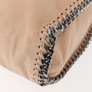 Stella MacCartney Falabella Chain Shoulder Bag Suede Beige 234387 Auth 145512-14