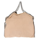 Stella MacCartney Falabella Chain Shoulder Bag Suede Beige 234387 Auth 145512-2