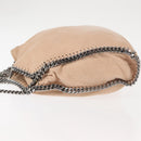 Stella MacCartney Falabella Chain Shoulder Bag Suede Beige 234387 Auth 145512-4