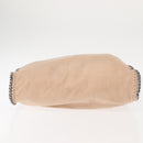 Stella MacCartney Falabella Chain Shoulder Bag Suede Beige 234387 Auth 145512-5
