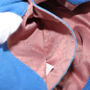 Stella MacCartney Falabella Chain Shoulder Bag Suede Blue 371223 Auth 145513-22