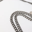 Stella MacCartney Falabella Chain Shoulder Bag Suede Blue 371223 Auth 145513-14