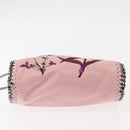 Stella MacCartney Falabella Chain Shoulder Bag Suede Pink 371223 Auth 145514-5