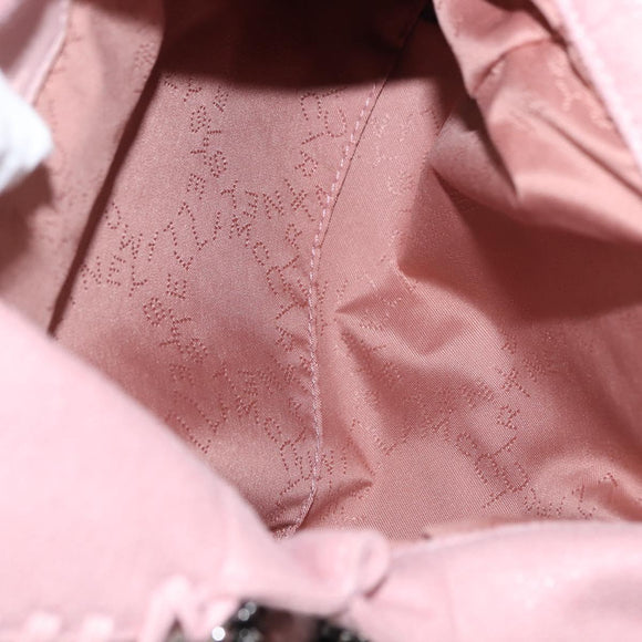 Stella MacCartney Falabella Chain Shoulder Bag Suede Pink 371223 Auth 145514