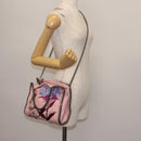 Stella MacCartney Falabella Chain Shoulder Bag Suede Pink 371223 Auth 145514-24