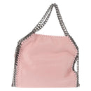 Stella MacCartney Falabella Chain Shoulder Bag Suede Pink 371223 Auth 145514-2