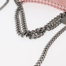 Stella MacCartney Falabella Chain Shoulder Bag Suede Pink 371223 Auth 145514-7