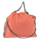Stella MacCartney Falabella Chain Shoulder Bag Suede Orange 234387 Auth 145515-1