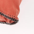 Stella MacCartney Falabella Chain Shoulder Bag Suede Orange 234387 Auth 145515-15