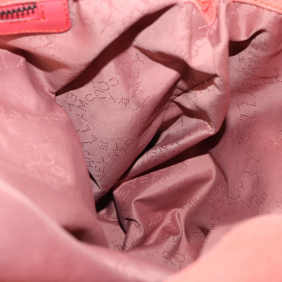 Stella MacCartney Falabella Chain Shoulder Bag Suede Orange 234387 Auth 145515