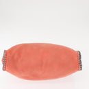 Stella MacCartney Falabella Chain Shoulder Bag Suede Orange 234387 Auth 145515-5