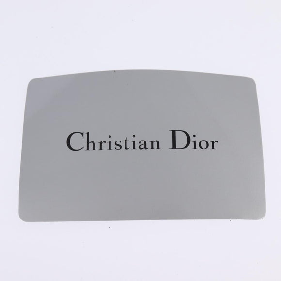 Christian Dior Trotter Canvas Shoulder Bag Navy Silver Auth 145522