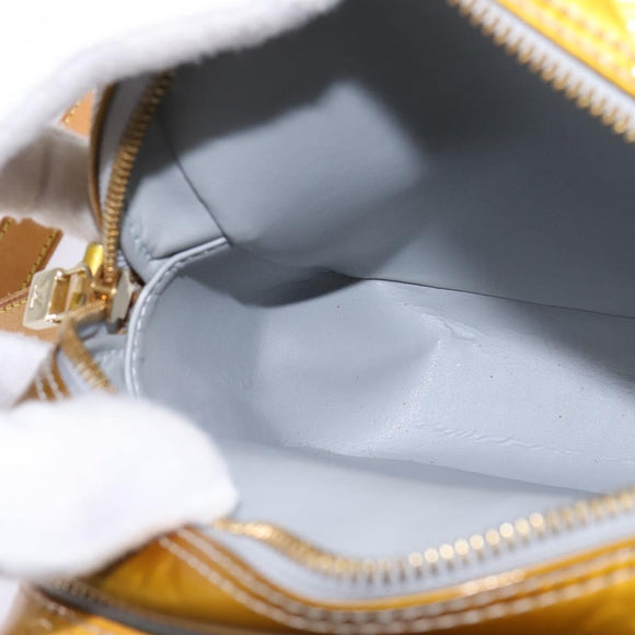 LOUIS VUITTON Monogram Vernis Wooster Shoulder Bag Gris M91036 LV Auth 145525
