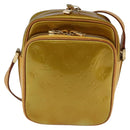 LOUIS VUITTON Monogram Vernis Wooster Shoulder Bag Gris M91036 LV Auth 145525-13