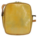 LOUIS VUITTON Monogram Vernis Wooster Shoulder Bag Gris M91036 LV Auth 145525-2